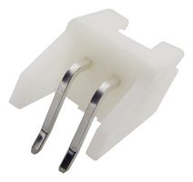 JST / JAPAN SOLDERLESS TERMINALS S2B-XH-A (LF)(SN) Pin Header, Right Angle, Wire-to-Board, 2.5 mm, 1 Rows, 2 Contacts, Through Hole Right Angle, XH