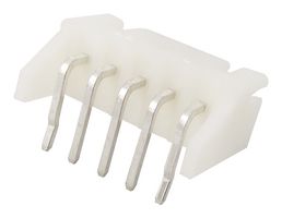 JST / JAPAN SOLDERLESS TERMINALS S5B-XH-A (LF)(SN) 引脚针座, 直角, 线至板, 2.5 mm, 1 排, 5 触点, 通孔直角, XH