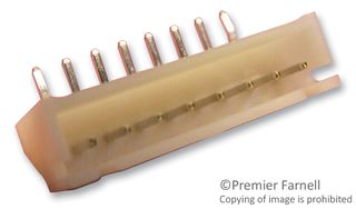 JST / JAPAN SOLDERLESS TERMINALS S8B-XH-A (LF)(SN) 引脚针座, 直角, 线至板, 2.5 mm, 1 排, 8 触点, 通孔直角, XH