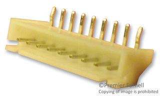 JST / JAPAN SOLDERLESS TERMINALS S9B-XH-A (LF)(SN) Pin Header, Right Angle, Wire-to-Board, 2.5 mm, 1 Rows, 9 Contacts, Through Hole Right Angle, XH