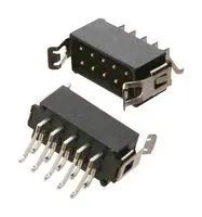 HARWIN M80-6660842 引脚针座, 锁定式, 板至板, 线至板, 2 mm, 2 排, 8 触点, 表面安装直角, Datamate L-Tek M80-66
