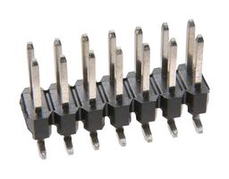 HARWIN M20-8760542 引脚针座, 垂直, 线至板, 2.54 mm, 2 排, 10 触点, 表面安装直型, M20-87