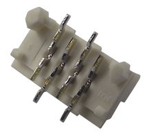 MOLEX 90814-0804 Pin Header, Wire-to-Board, 1.27 mm, 1 Rows, 4 Contacts, Surface Mount Straight
