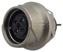 HIROSE / HRS LF10WBR-4S Circular Connector, IP67, IP68, Sealed Circular Connector, LF Series, Panel Mount Receptacle