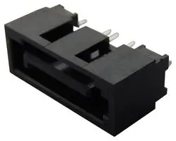 MOLEX 47155-4001 输入输出连接器, 7 触点, 插头, SATA, 通孔安装, 47155, 电路板安装