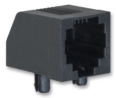AMP - TE CONNECTIVITY 5555764-1 Modular Connector, RJ45 Jack, 1 x 1 (Port), 8P8C, Cat3, Surface Mount