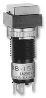 NKK SWITCHES KB15SKW01-6B-JB SWITCH, SPDT, SQUARE, MOM, WHITE