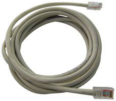 VIDEK 1965-3X Ethernet Cable, Patch Lead, Cat5e, RJ45 Plug to RJ45 Plug, Beige, 3 m