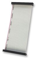 VIDEK 3016 计算机线缆, IDC 插座, 44路, IDC 插座, 44路, 0.33ft, 100mm, 灰色