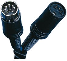 VIDEK 9386-2 LEAD, 5PIN DIN PLG-SKT