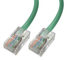 VIDEK 1961-25G Ethernet Cable, Patch Lead, Cat5e, RJ45 Plug to RJ45 Plug, Green, 25 m