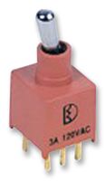 MULTICOMP PRO 2AD1T2A2M2RE Toggle Switch, On-On, DPDT, Non Illuminated, 2AD1, Through Hole, 100 mA
