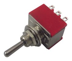 MULTICOMP PRO 1M33T1B5M1QE Toggle Switch, On-Off-On, 3PDT, Non Illuminated, 1M, Panel Mount, 5 A