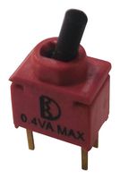MULTICOMP PRO 2US3T1A1M2RE Toggle Switch, On-Off-On, SPDT, Non Illuminated, 2US3, Through Hole, 100 mA
