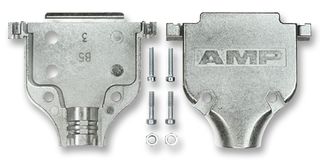 AMP - TE CONNECTIVITY 5745173-3 连接器后壳, D Sub, 电缆夹, AMPLIMITE, DB, 180°, 锌合金主体