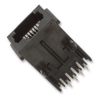 AMP - TE CONNECTIVITY 5520251-4 Modular Connector, RJ45 Jack, 1 x 1 (Port), 8P8C, Cat3, Through Hole Mount