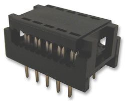 MULTICOMP PRO 4404A-16 IDC Connector, Board In Connector, 2.54 mm, 2 Row, 16 Contacts, Cable Mount, Through Hole Mount