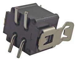 HARWIN M80-8280442 Pin Header, with Friction Latch, Board-to-Board, Wire-to-Board, 2 mm, 2 Rows, 4 Contacts