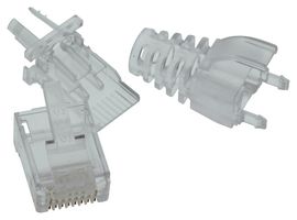 STEWART CONNECTOR SS-39100-008 模块连接器, RJ45 插头, 1 x 1 (端口), 8P8C, Cat6, 电缆安装