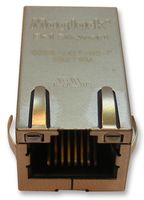 BEL MAGNETIC SOLUTIONS 0826-1X1T-80 Modular Connector, RJ45 Jack, 1 x 1 (Port), 8P8C, Cat5e, Through Hole Mount