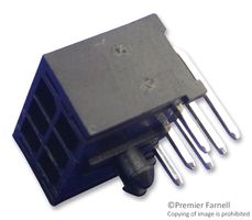 MULTICOMP PRO MC34339 Pin Header, Right Angle, Wire-to-Board, 3 mm, 2 Rows, 6 Contacts, Through Hole Right Angle, MC34