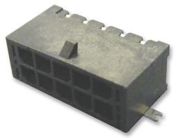 MULTICOMP PRO MC34877 引脚针座, 3 mm, 2 排, 8 触点, 表面安装直角, 2261(5561)R
