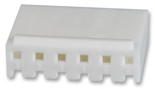 TE CONNECTIVITY - AMP 640250-6 连接器外壳, SL-156系列, 插座, 6 路, 3.96 mm, SL-156系列触芯