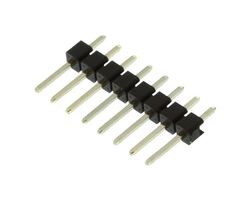 MULTICOMP PRO 2211S-08G 引脚针座, 板至板, 2.54 mm, 1 排, 8 触点, 通孔安装, 2211S
