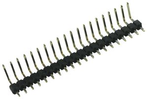 MULTICOMP PRO MC34763 引脚针座, 板至板, 2.54 mm, 1 排, 20 触点, 通孔直角, MC34