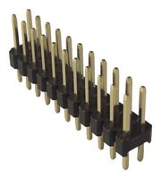 MULTICOMP PRO 2213S-22G Pin Header, Board-to-Board, 2.54 mm, 2 Rows, 22 Contacts, Through Hole Straight, 2213S