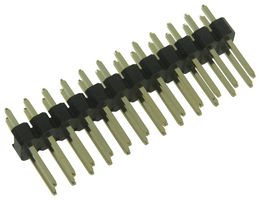 MULTICOMP PRO 2213S-24G 引脚针座, 板至板, 2.54 mm, 2 排, 24 触点, 通孔直型, 2213S