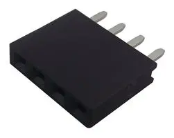 MULTICOMP PRO 2212S-04SG-85 PCB Receptacle, Board-to-Board, 2.54 mm, 1 Rows, 4 Contacts, Through Hole Mount, 2212S
