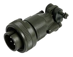 AMPHENOL INDUSTRIAL AIT6E36-7PS 圆形连接器, AIT 系列, MIL-DTL-5015 系列, 直型插头, 47 触点, 焊接引脚, 螺纹