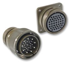 ITT CANNON CA3106E14S-5PBF80 Circular Connector, CA Series, MIL-DTL-5015 Series, Straight Plug, 5 Contacts, Crimp Pin
