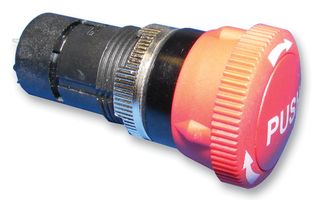 MULTICOMP PRO MCOS38009 Emergency Stop Switch, SPDT-1NC / 1NO, Solder, 100 mA, 32 V
