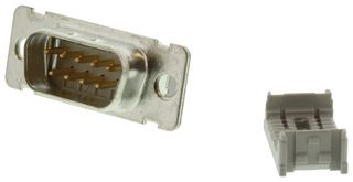 3M 8209-6000 D Sub Connector, DB9, Standard, Plug, 8200, 9 Contacts, DE, IDC / IDT