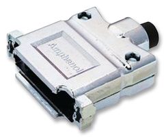 AMPHENOL COMMUNICATIONS SOLUTIONS 17E165725 D Sub Backshell, 17, DB, 180°, Zinc Alloy Body