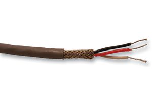 ALPHA WIRE 3303 SL005 Multicore Cable, Control, Screened, 3 Core, 28 AWG, 0.09 mm², 100 ft, 30.5 m