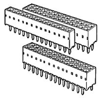 AMPHENOL COMMUNICATIONS SOLUTIONS 89891-405LF PCB插座, 板至板, 2.54 mm, 2 排, 10 触点, 通孔安装, Dubbox 89891