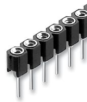 FISCHER ELEKTRONIK ML LP 18 50 Z PCB Receptacle, Wire-to-Board, 2.54 mm, 1 Rows, 50 Contacts, Through Hole Mount, MKLP