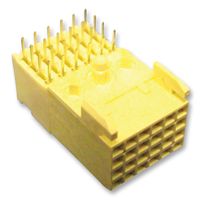 AMPHENOL COMMUNICATIONS SOLUTIONS 89035-112LF Connector, FCI Metral, 24 Contacts, 2 mm, Receptacle, Press Fit, 4 Rows