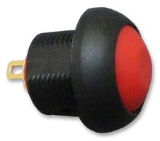 MULTICOMP PRO MCPAS6B2M1CE3 工业按钮开关, PAS6, 13.6 mm, SPST, 关-(开), 圆形, 红色