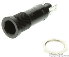 SCHURTER 0031.1631 Fuseholder, Panel Mount, Front Side, 500V, 10A, 5 x 20mm, 6.3 x 32mm, Solder, IP40, PC2