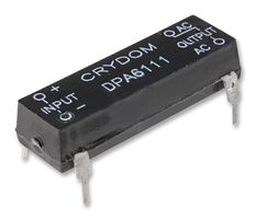 SENSATA/CRYDOM DPA6111 固态继电器, DPA系列, DIP, SPST-常开, 1 A, 280 VAC, 电路板, 通孔安装, 零交叉
