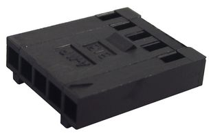 AMP - TE CONNECTIVITY 102241-3 连接器外壳, AMPMODU Mod IV系列, 插座, 5 路, 2.54 mm, AMPMODU IV/V系列触芯