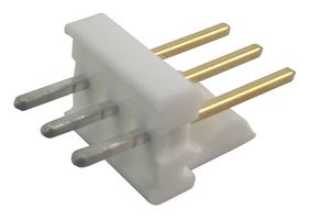 TE CONNECTIVITY - AMP 3-641215-3 引脚针座, 线至板, 2.54 mm, 1 排, 3 触点, 通孔直型, MTA-100