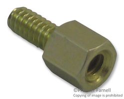 KEYSTONE 7228 D Sub锁紧螺丝, 6.4 mm, 4-40 UNC