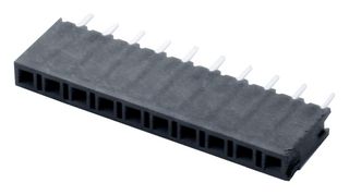 SAMTEC BCS-110-L-S-TE PCB Receptacle, Board-to-Board, 2.54 mm, 1 Rows, 10 Contacts, Through Hole Mount, Tiger Claw BCS