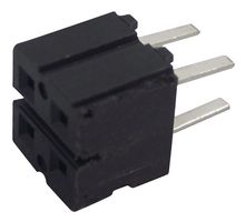 SAMTEC CES-102-01-T-D PCB插座, 板至板, 2.54 mm, 2 排, 4 触点, 通孔安装, CES