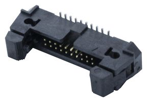SAMTEC EHF-110-01-L-D-SM 引脚针座, 线至板, 1.27 mm, 2 排, 20 触点, 表面安装 , EHF Series